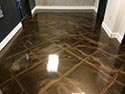 Decorative Concrete Lobby for a Hotel or Apartment Complex