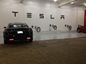 Tesla Electric Cars and Epoxy Garage Floor