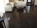 Living Room with topcoat sealer