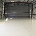 Aircraft Hangar with 5350 CRU Industrial Floor Coating