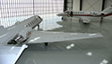 Aircraft on Coated Industrial Floor