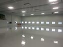 Industrial Facility Concrete Floor with Coating