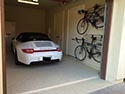 Home Garage beige with Porsche