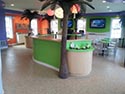 Tropical Bar with Concrete Coated Floor